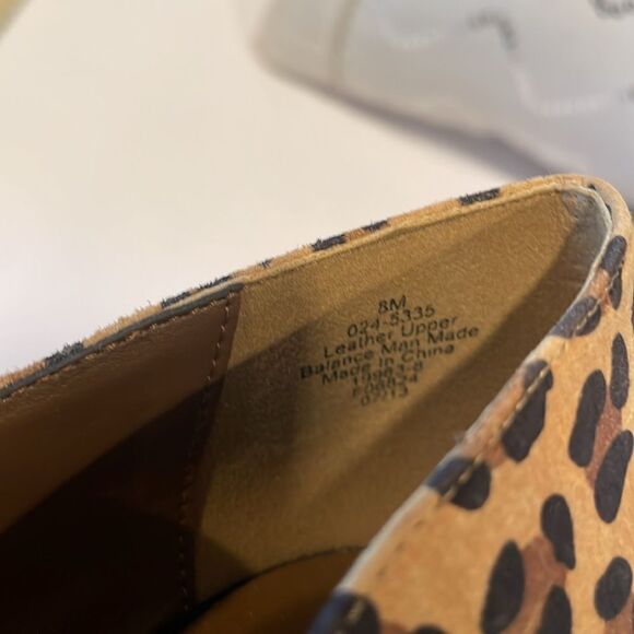 NWOT Liz Claiborne Leopard Print High Heals Size 8 - Picture 7 of 7